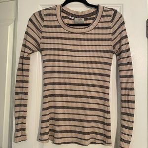 Vero Moda Striped Long Sleeve Top